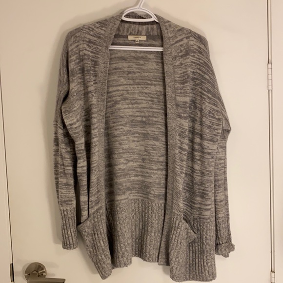 Aritzia Talula Lenox Cashmere Blend Cardigan - Grey - Picture 2 of 5